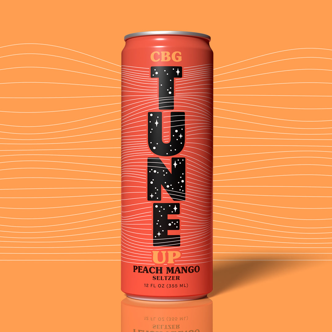 Tune Up - Peach Mango CBG Seltzer